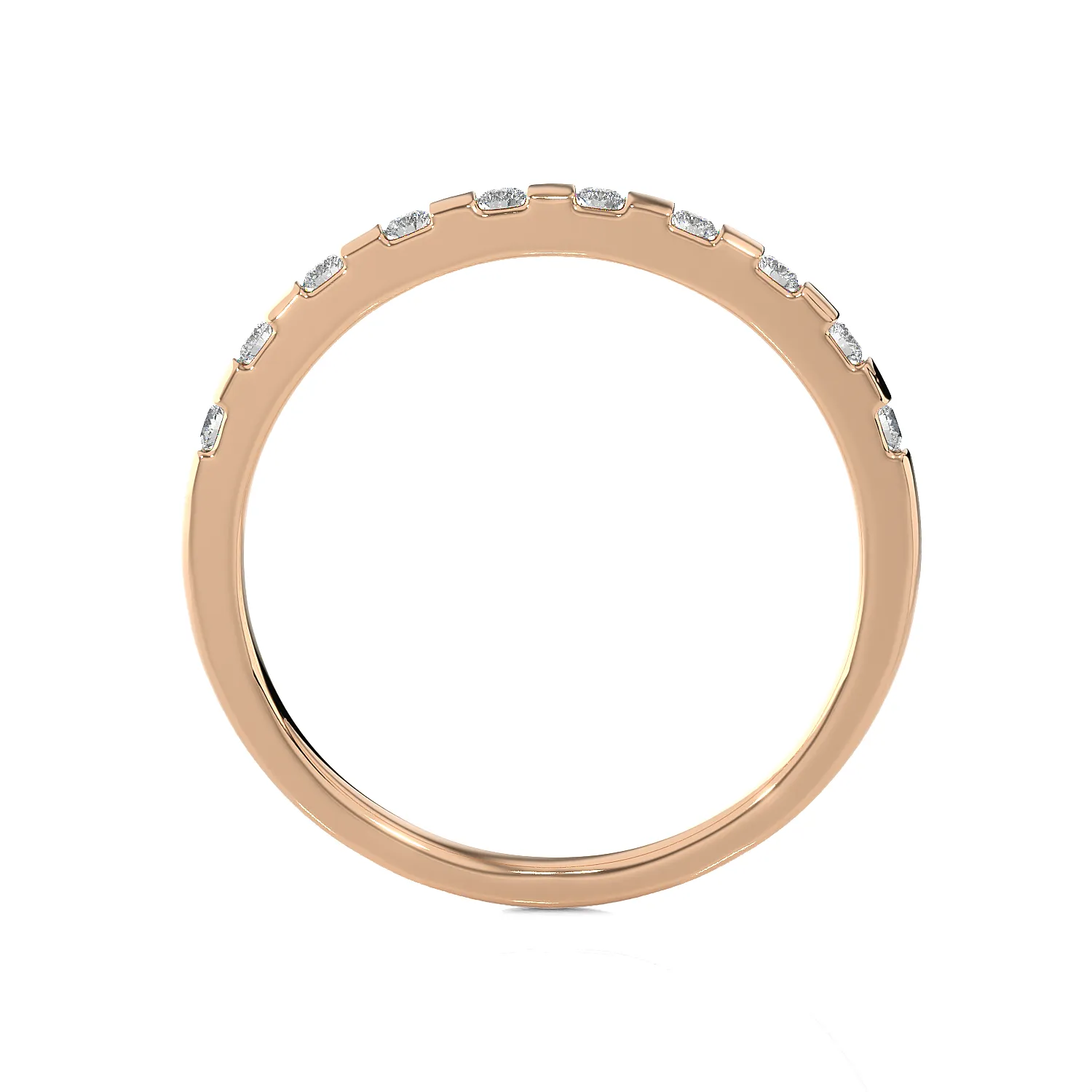1/6 ctw Round Lab Grown Diamond Anniversary Ring