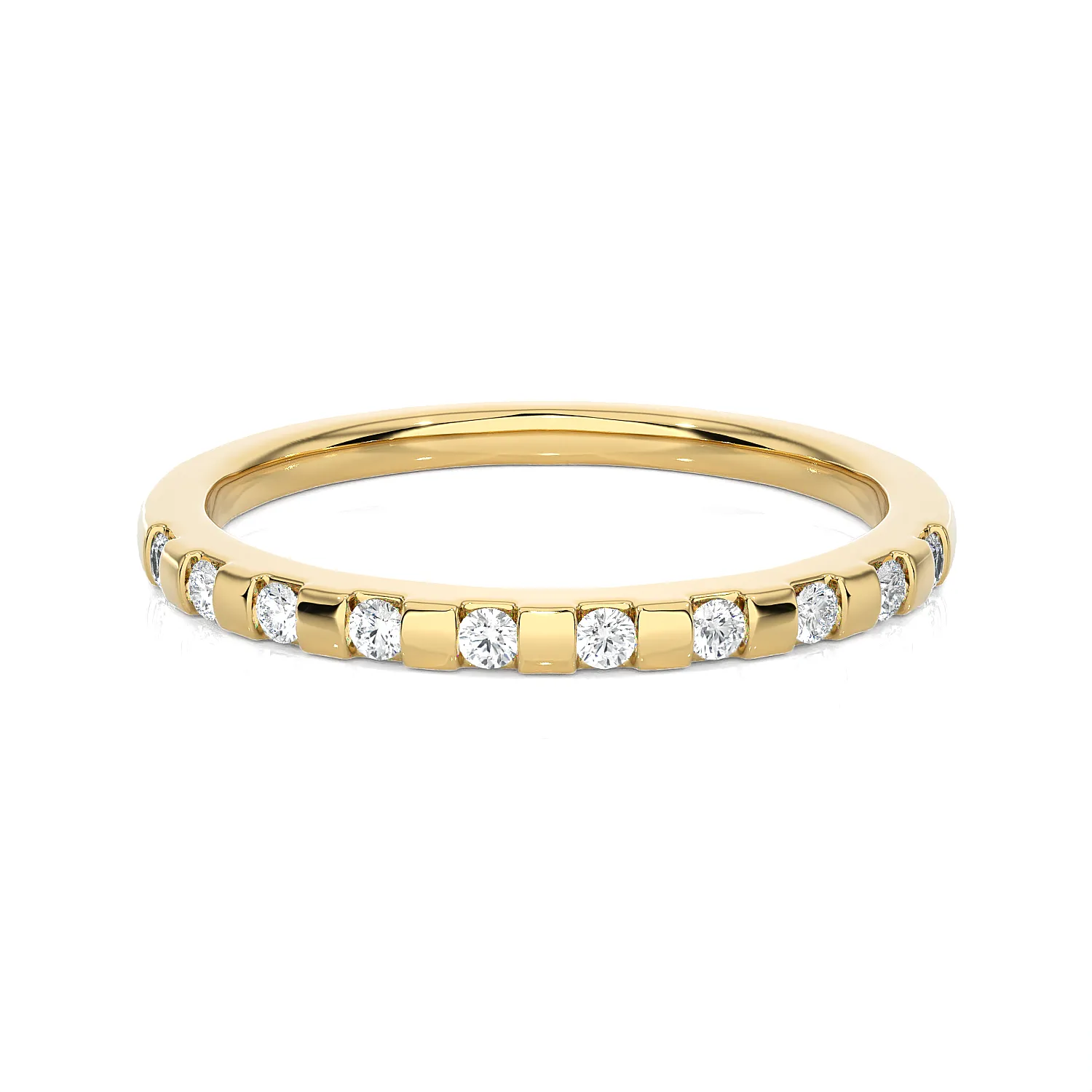 1/6 ctw Round Lab Grown Diamond Anniversary Ring