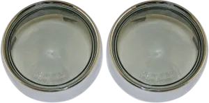 2020-1581 - CUSTOM DYNAMICS Bullet Signal Lenses - Chrome/Smoke PB-B-BEZ-CS