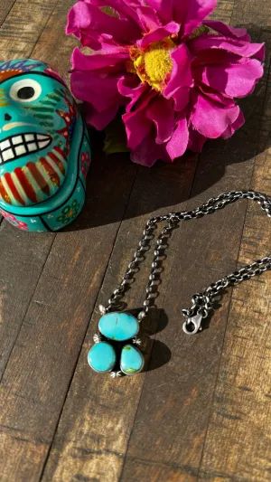 3 Stone Necklace #8