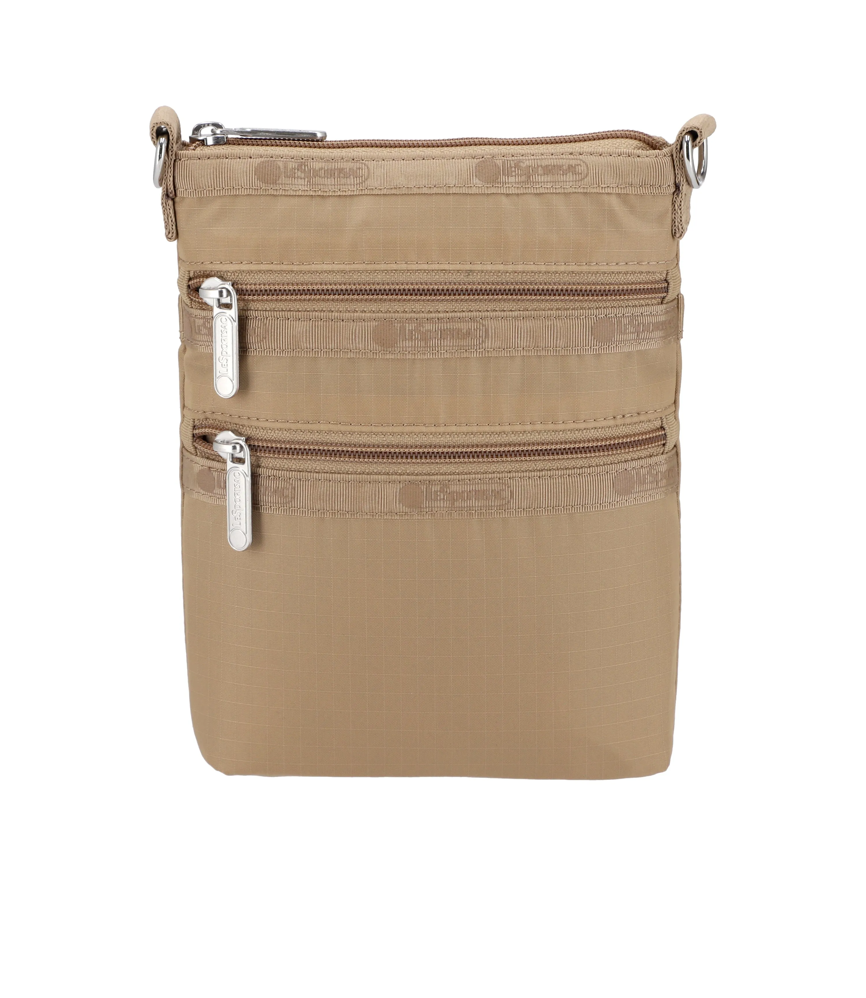 3-Zip Crossbody