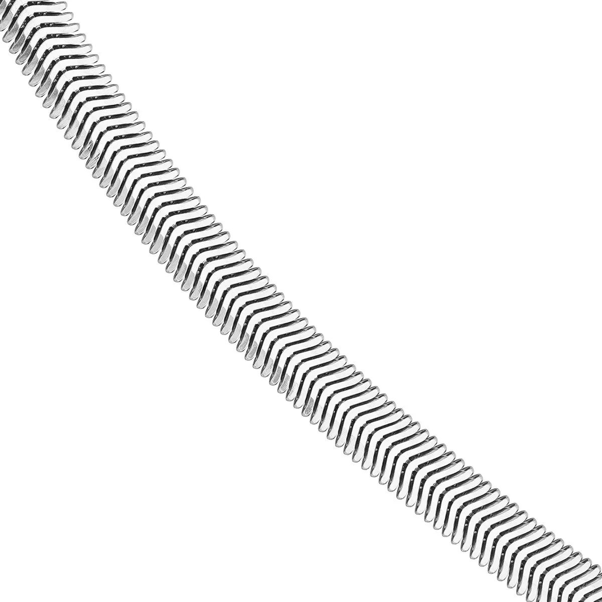 6.40mm D/C Flat Oval Snake Chain