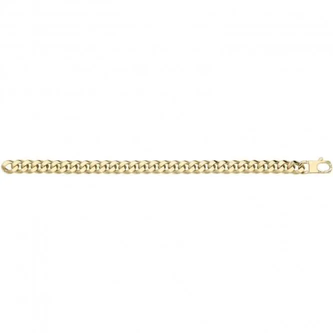 9ct Yellow Gold Hollow Bracelet BR683