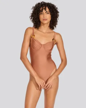 Adrienne One Piece Cocoa