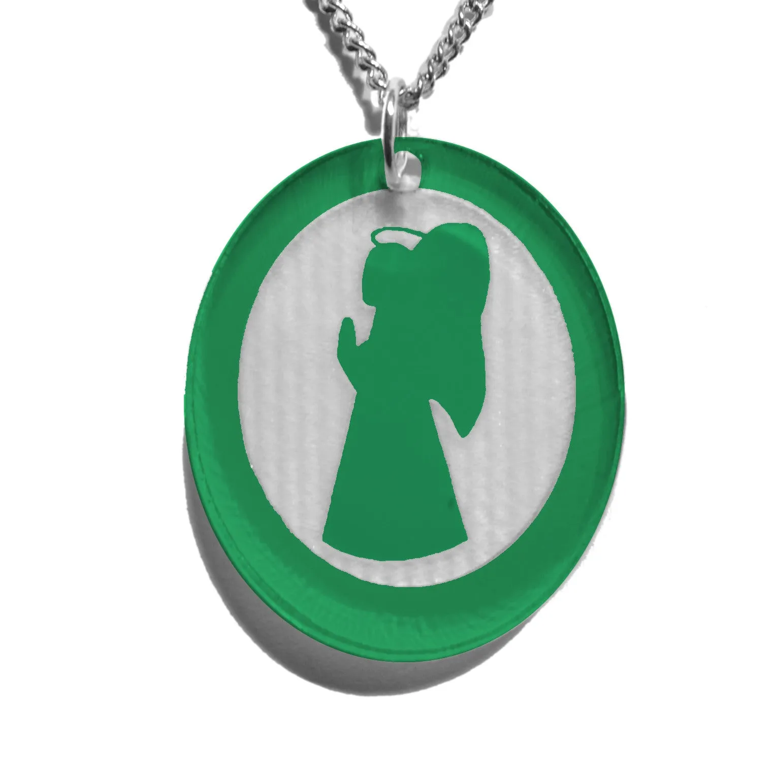 Angel Silhouette Pendant