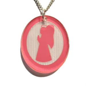 Angel Silhouette Pendant