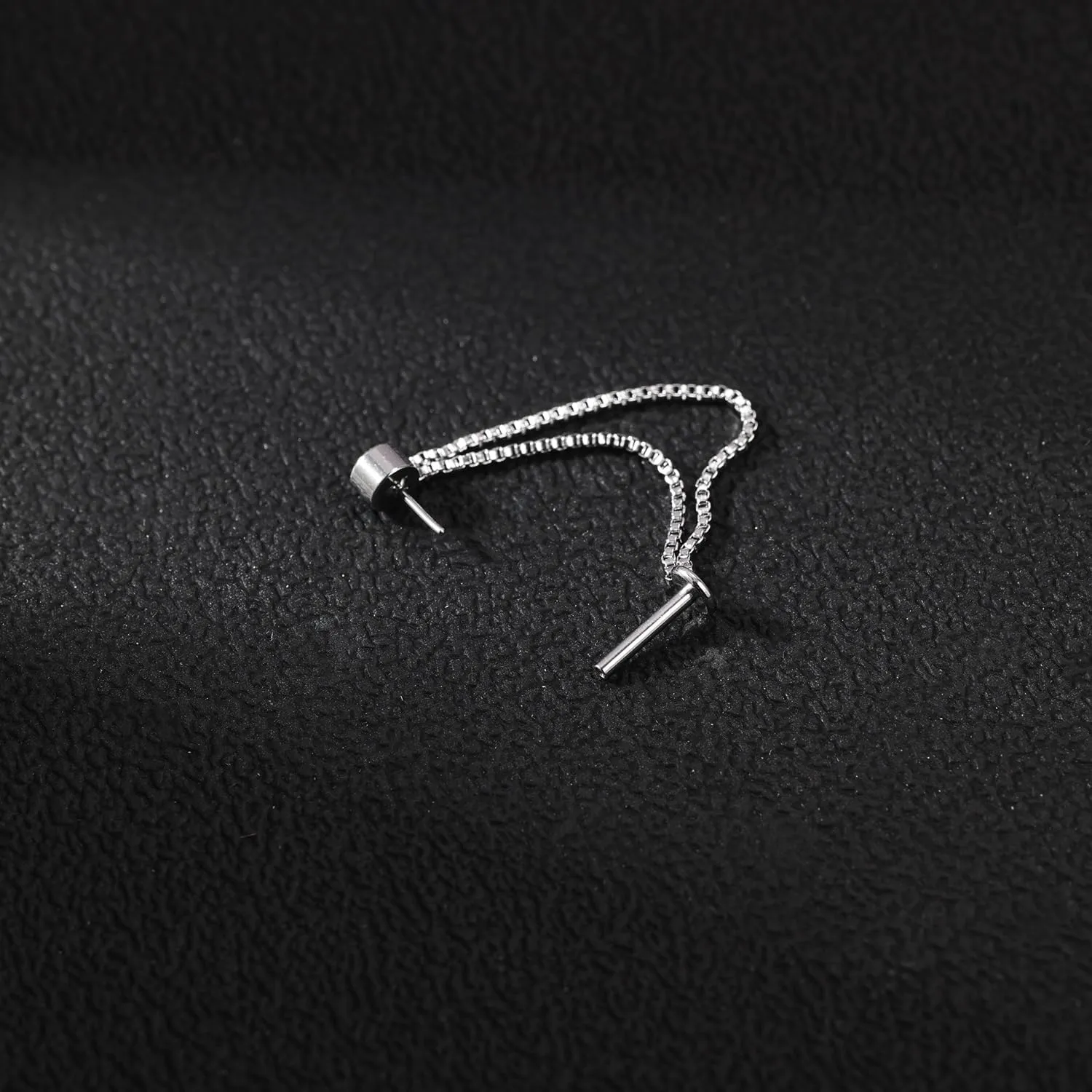 AoedeJ 2 Pairs Stud Earrings for Cartilage - Threadless Flat Back Earrings for Women