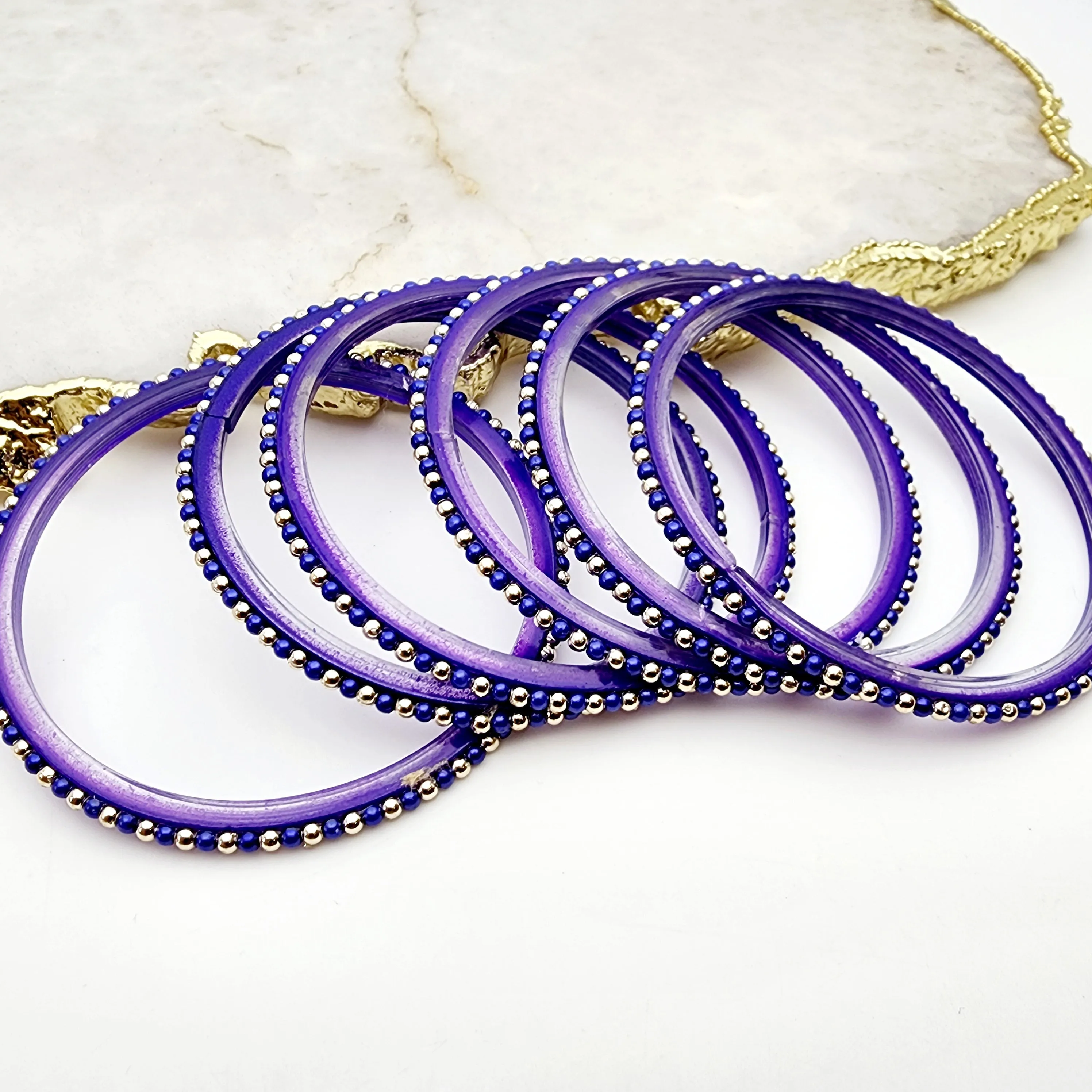 Ariana - Glass Bangles