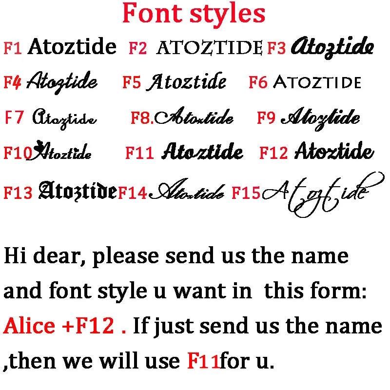 Atoztide Custom Personalized  Name Bracelet  Stainless Steel Charms Handmade Cuban Chain Engraved Handwriting NK Bangle Gift