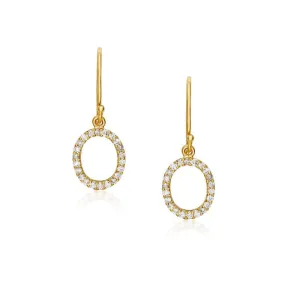 Bianca 14k Gold Diamond Earrings