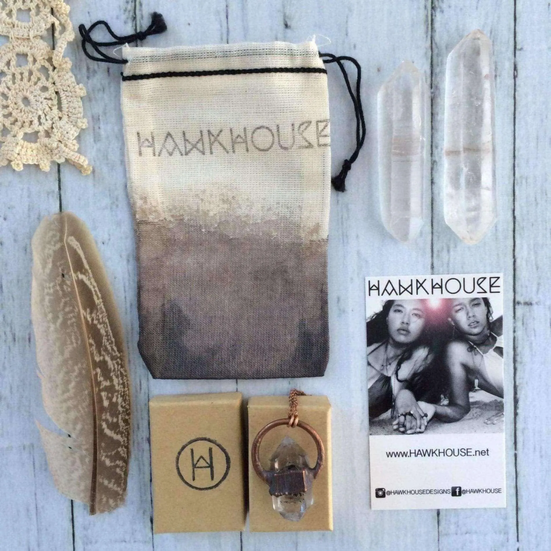 Bicolor tourmaline necklace | Raw tourmaline necklace