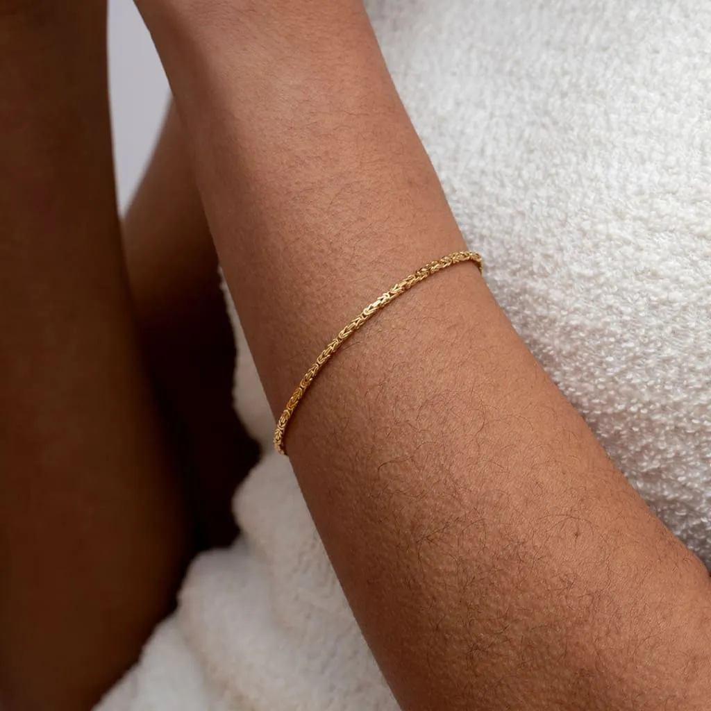 Byzantine Bracelet | 9ct Gold