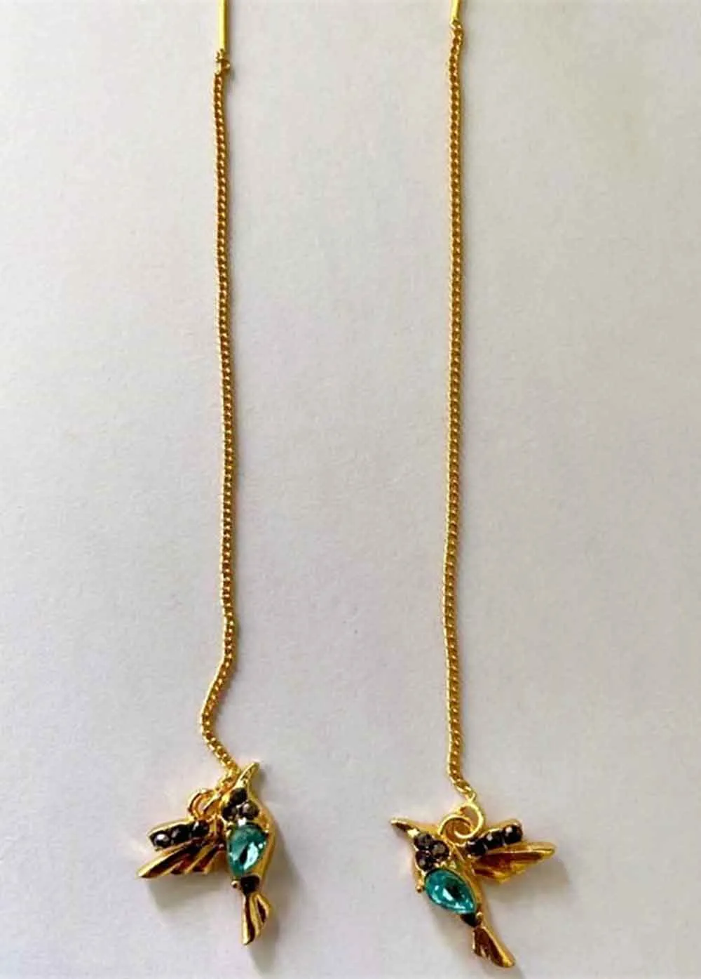 Casual Animal Gemstone Dangle Earrings