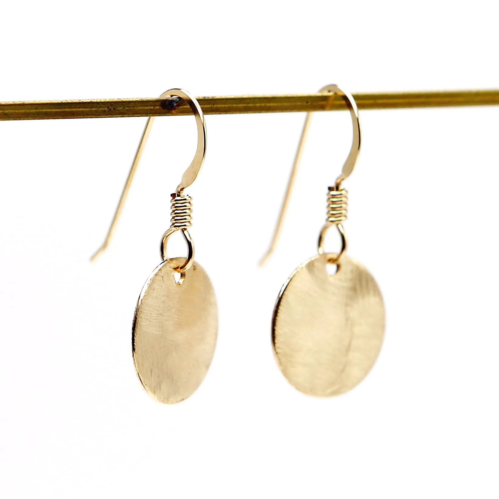 Circle Everyday Earrings in Gold Vermeil