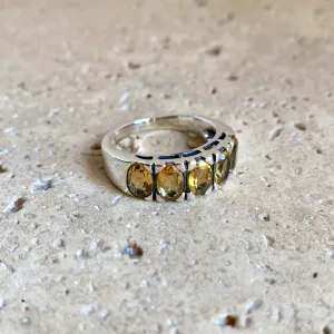 Citrine Ring - Eternity