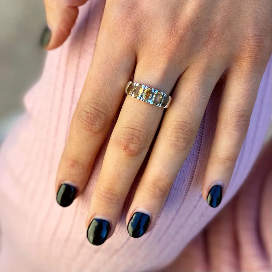 Citrine Ring - Eternity