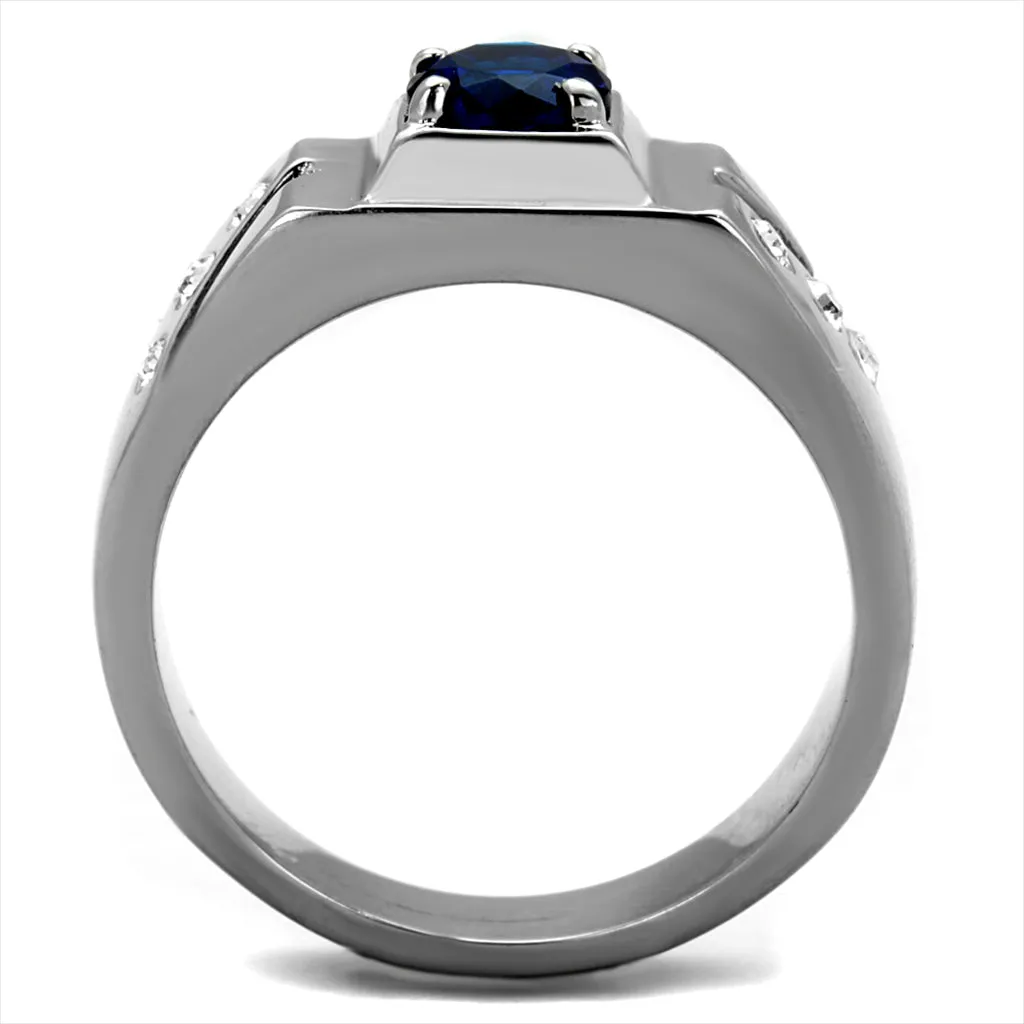 CJE1929 Montana Square Stone Men's Ring