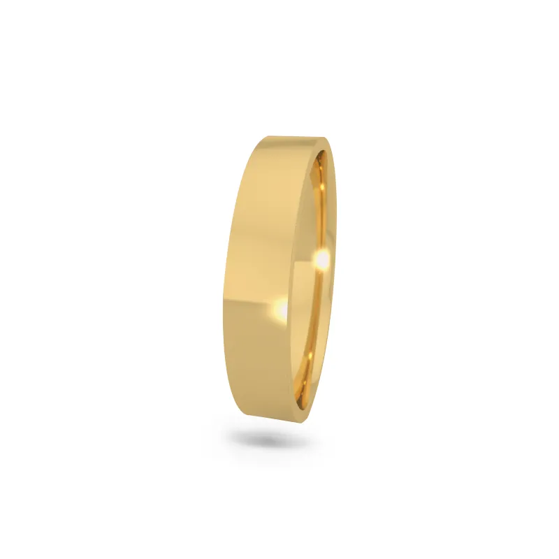 Classic wedding band - Flat (3.5mm)