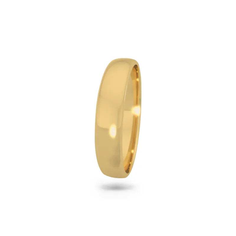 Classic wedding band - High dome (3.5mm)