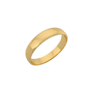 Classic wedding band - High dome (3.5mm)