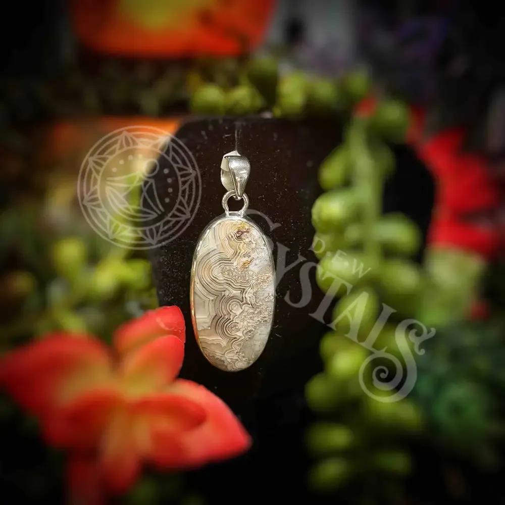 Crazy Lace Agate - Pendant - Multi Choice