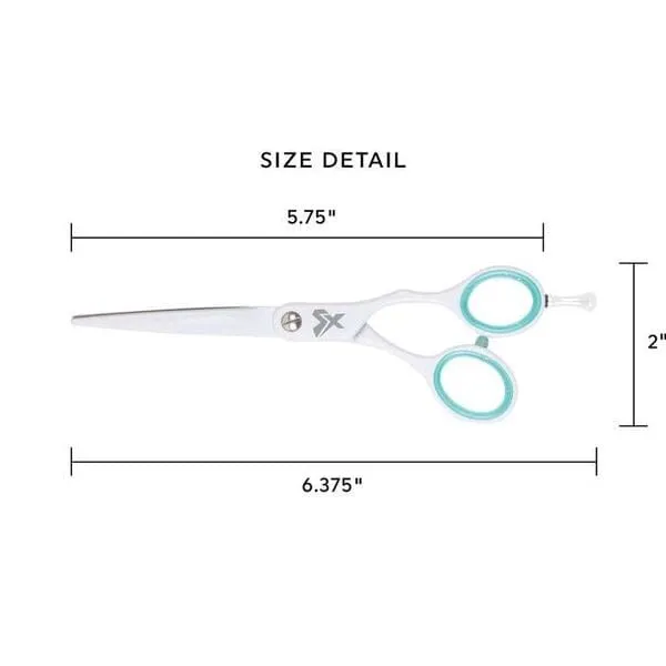 Cricket Shear Xpressions Minty Fresh (White) 5.75"