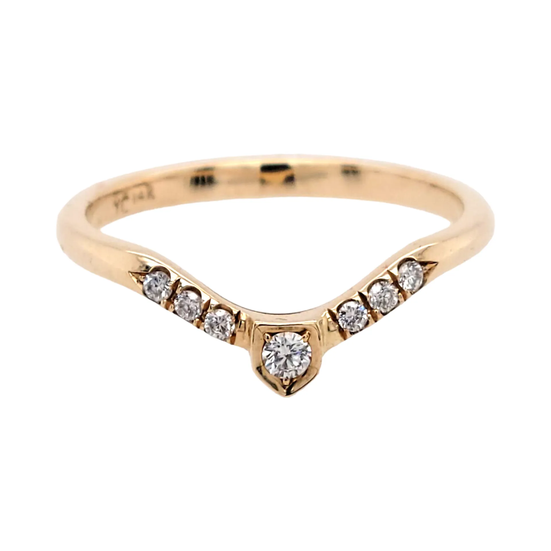 Diamond Shield Ring