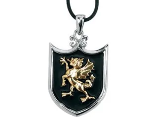 DRAGON SHIELD PENDANT , DC/60