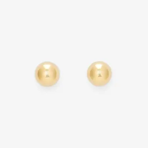 E7606 | 6mm Golden Ball Studs