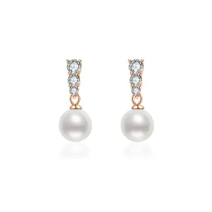 Elegant Freshwater Pearl Earrings WE00442