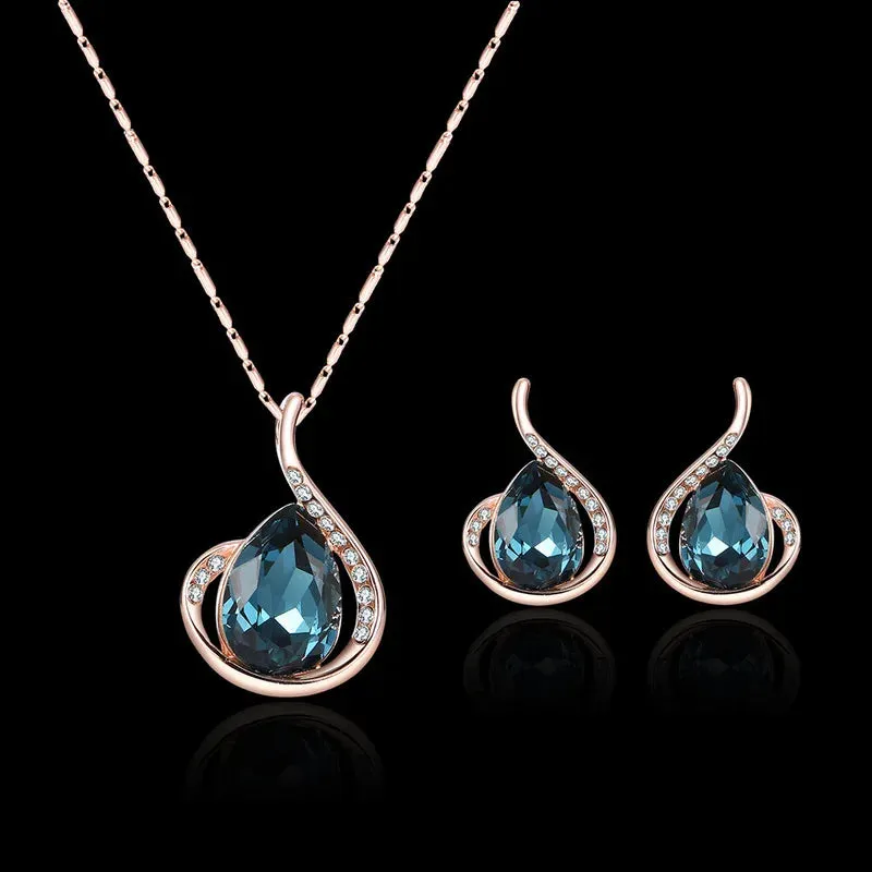 Elegant Waterdrop Jewelry Set