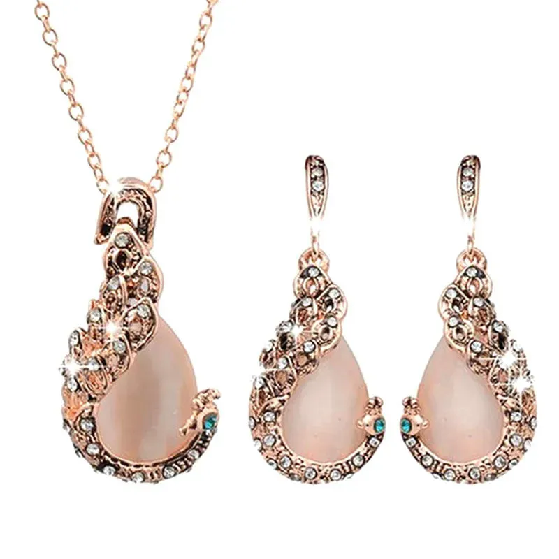 Elegant Waterdrop Jewelry Set