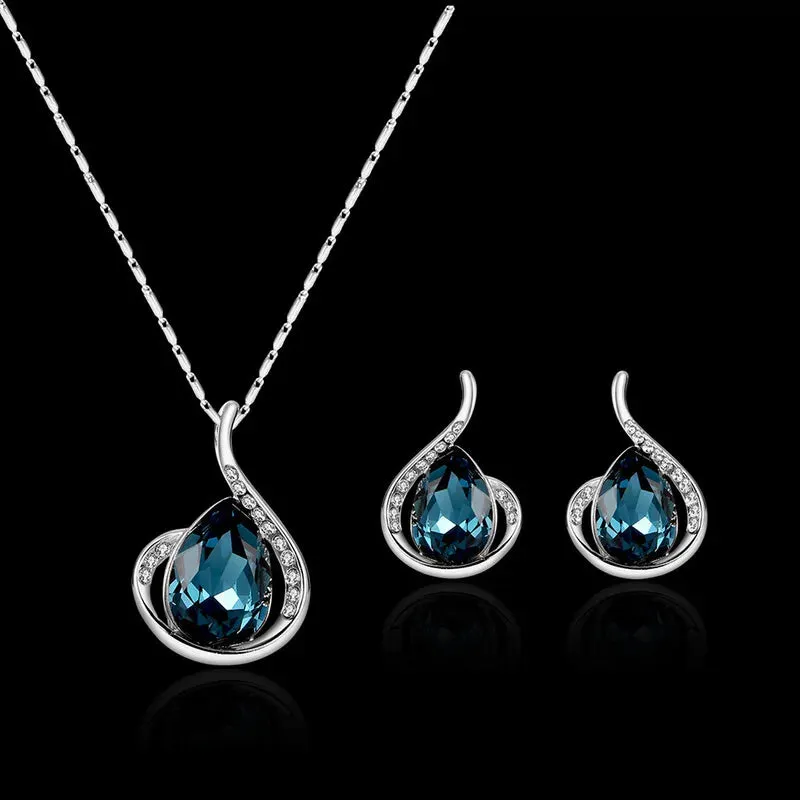Elegant Waterdrop Jewelry Set