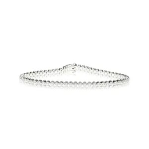 Embrace Tennis Bracelet with 1.8mm Diamonds