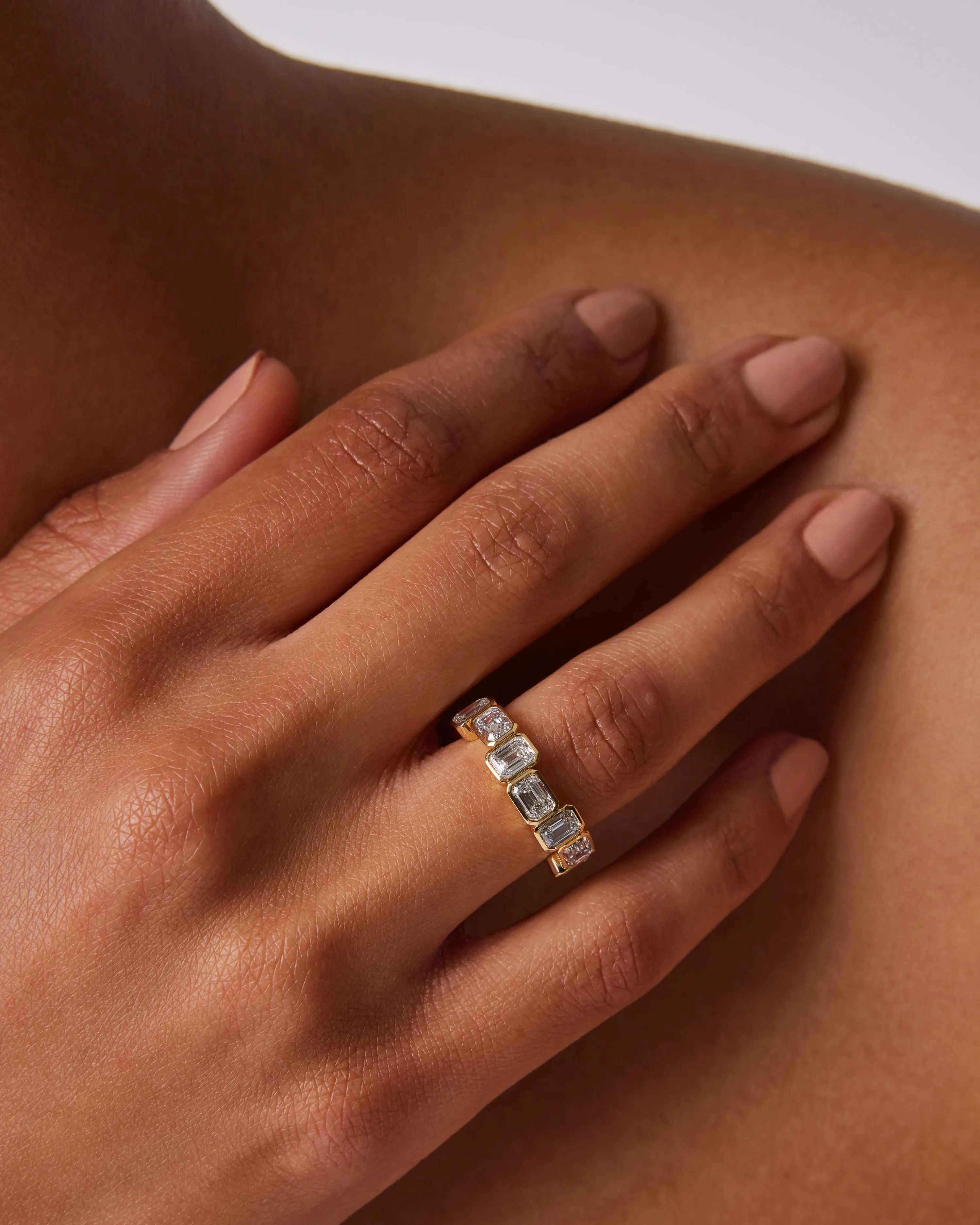 Emerald Deco Ring