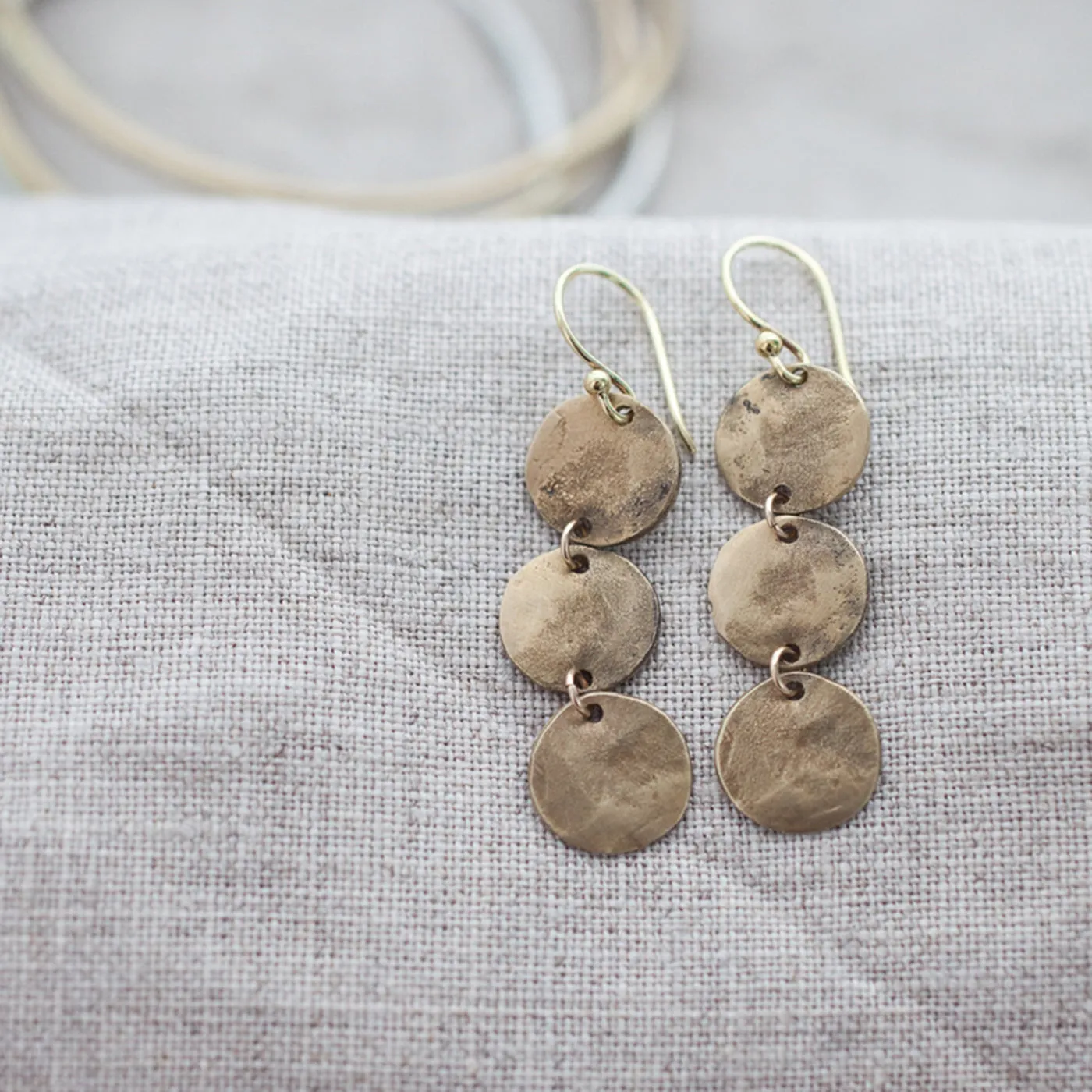 Everyday Goddess Earrings | Bronze