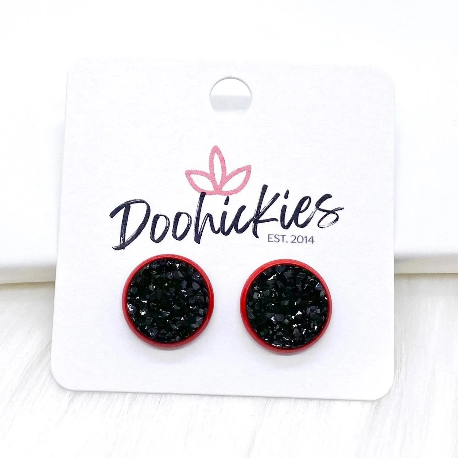 Everyday Studs in Red Settings