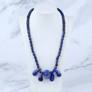 Gemstone Necklaces, Lapis lazuil  Necklaces,50cm,87g
