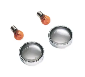 Harley Davidson 69753-04 Rear Turn Signal Trim Ring Kit KIT, TURN SIGNAL TRIM RINGS, S