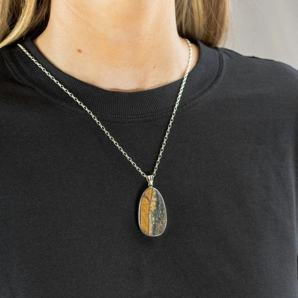 Hawks Eye Necklace