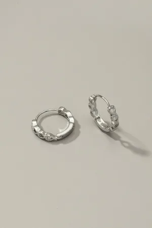 Heart Shape Hoop Earrings