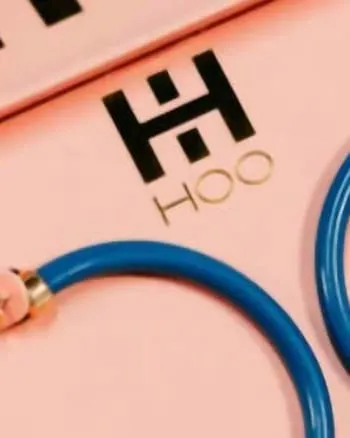 Hoop Earrings in True Blue | True Blue