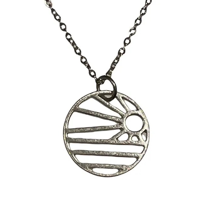Horizon Pewter Pendant (LG60)