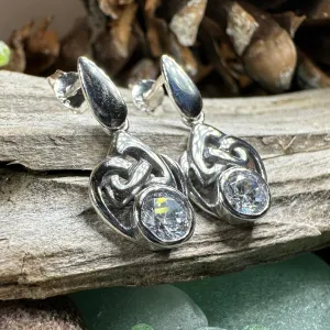 Kellei Celtic Knot Post Earrings
