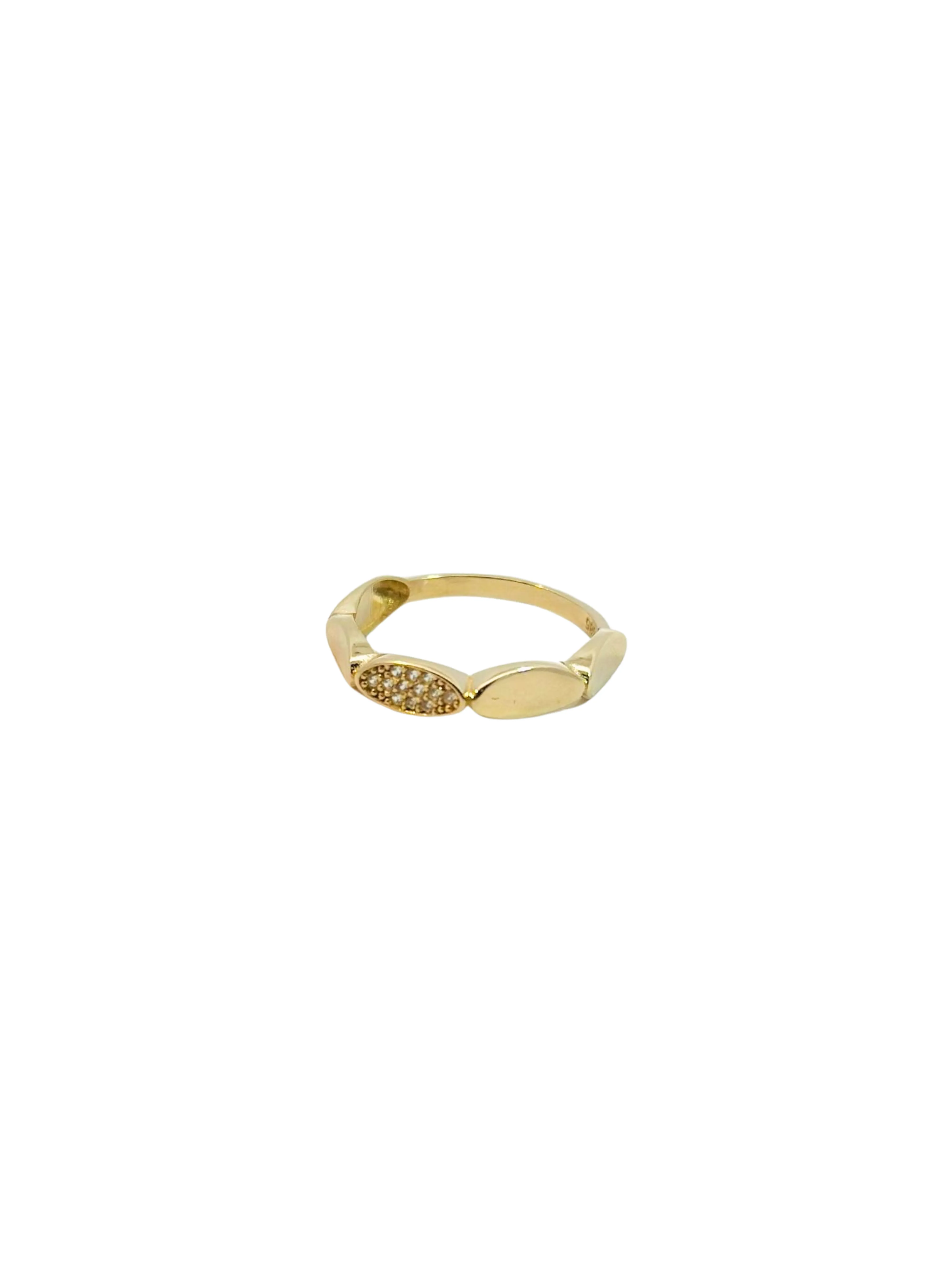 Lesotho Jewellery 14k Gold Ring for Women - 1.57 Grams, Size -P