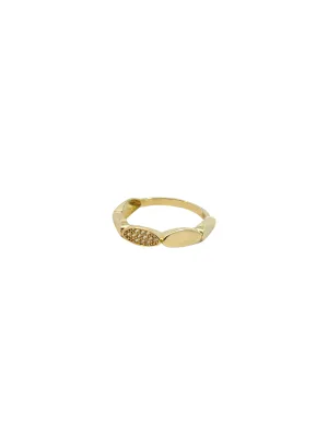 Lesotho Jewellery 14k Gold Ring for Women - 1.57 Grams, Size -P