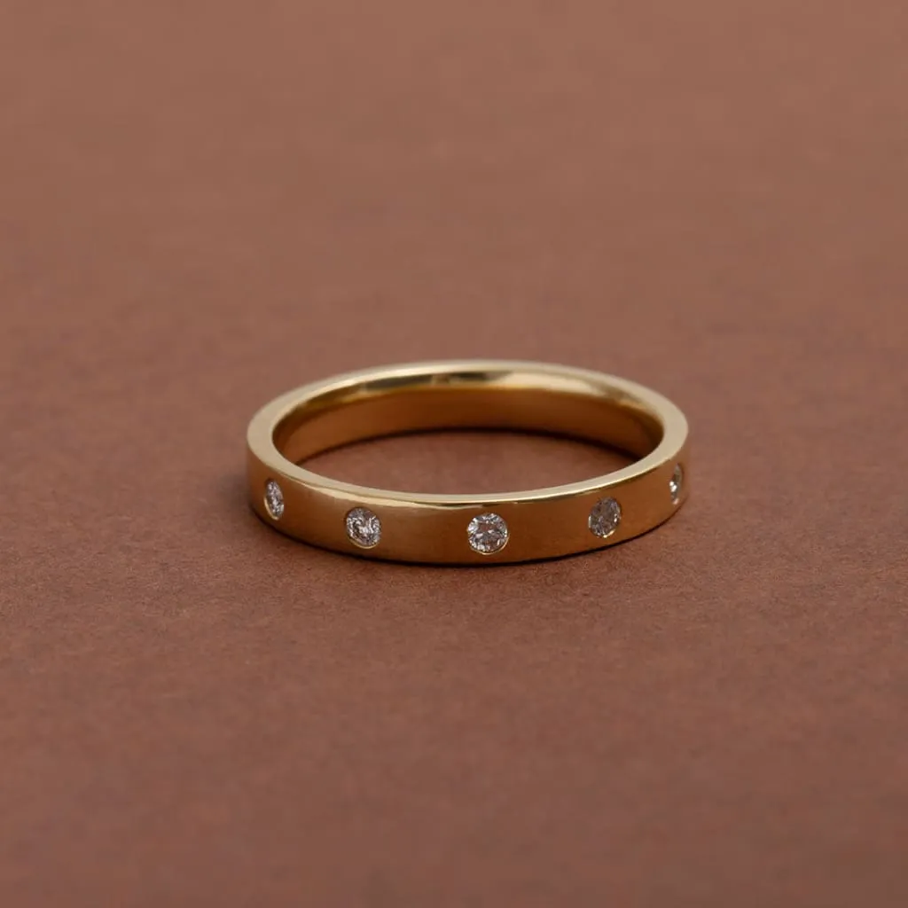 LOUISE | Diamond Wedding Ring 3mm
