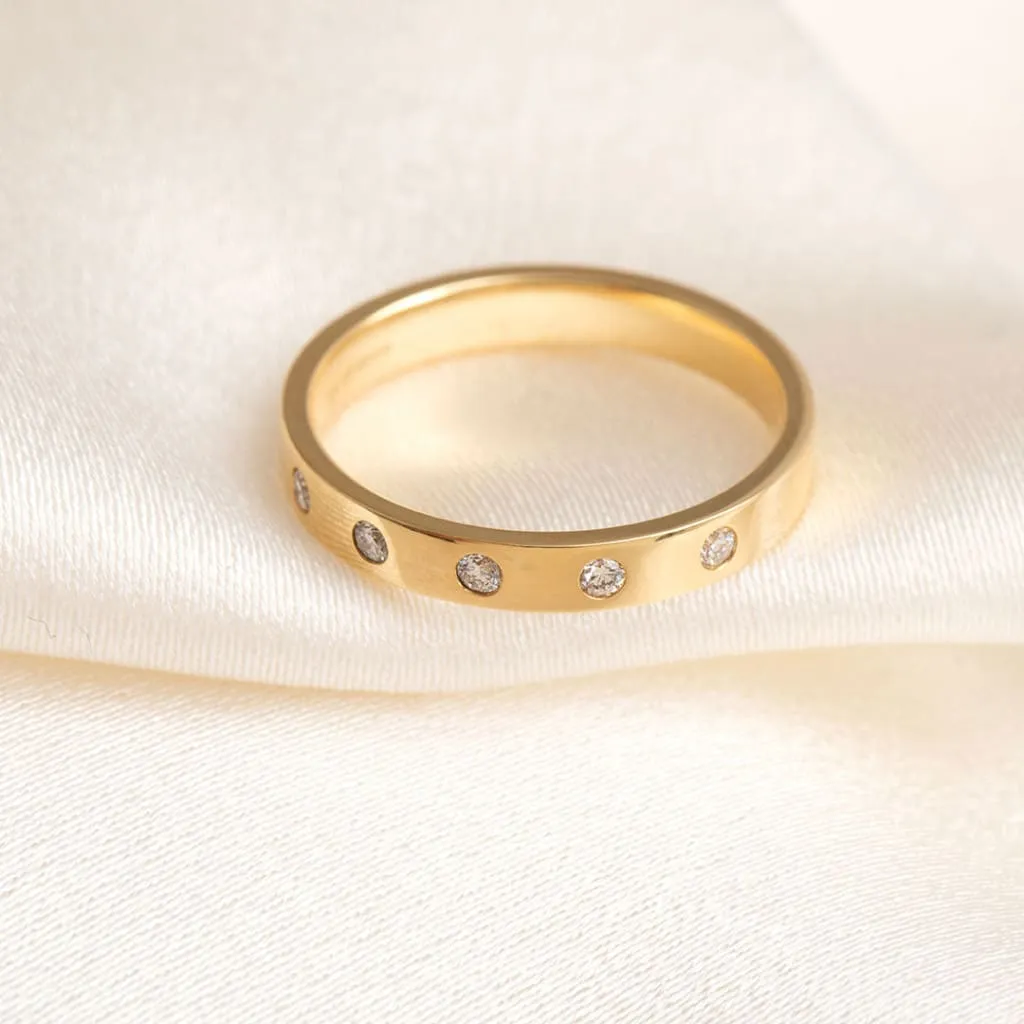 LOUISE | Diamond Wedding Ring 3mm