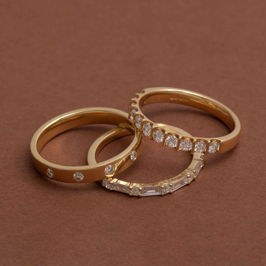 LOUISE | Diamond Wedding Ring 3mm