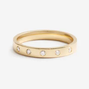 LOUISE | Diamond Wedding Ring 3mm